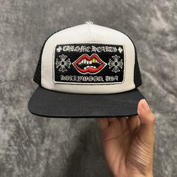 White Chrome Hearts Hat