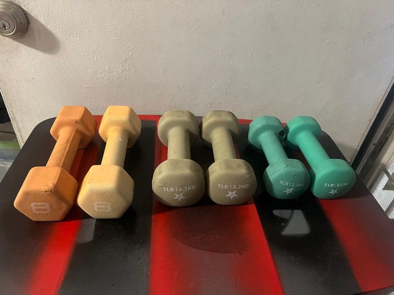 40 Lbs Dumbbells Neoprene 