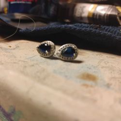 Sapphire Earrings 