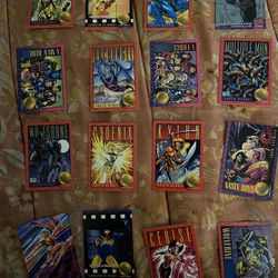 70 Marvel Comic Trading Cards