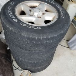 Dodge Ram OEM Rims With Tires