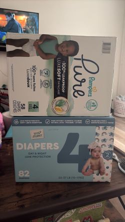 Diapers size 4