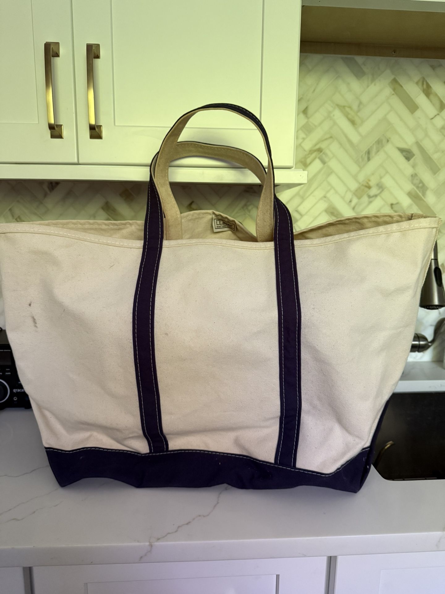 L l bean Canvas Tote Bag