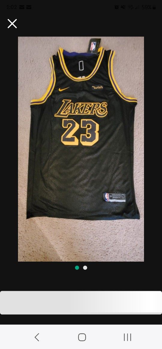 Los Angeles Lakers MAMBA Jersey