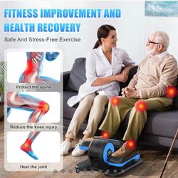 Under Desk Elliptical Machine – Electric Seated Pedal Exerciser