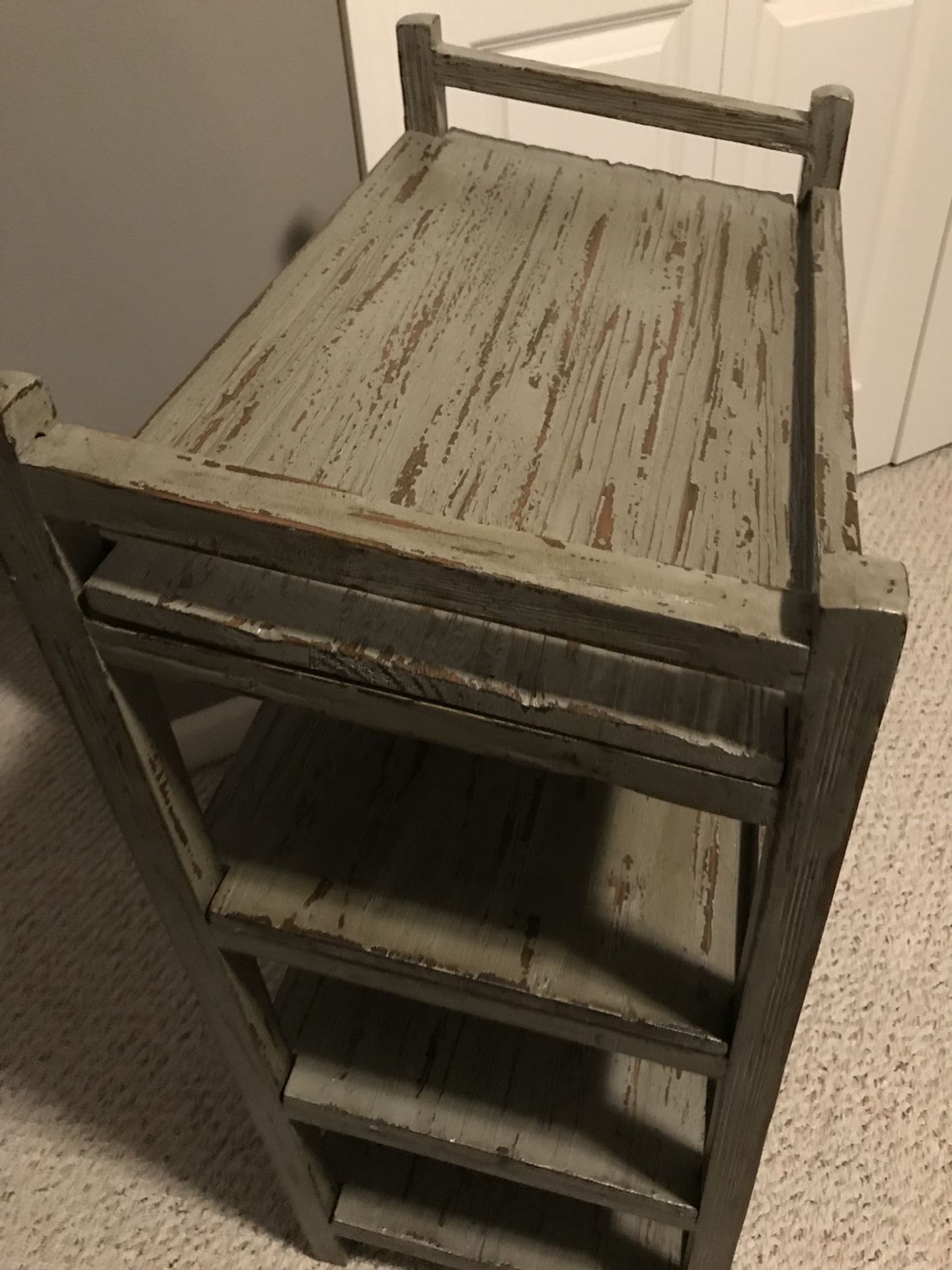 Rustic shoe rack from Macy’s