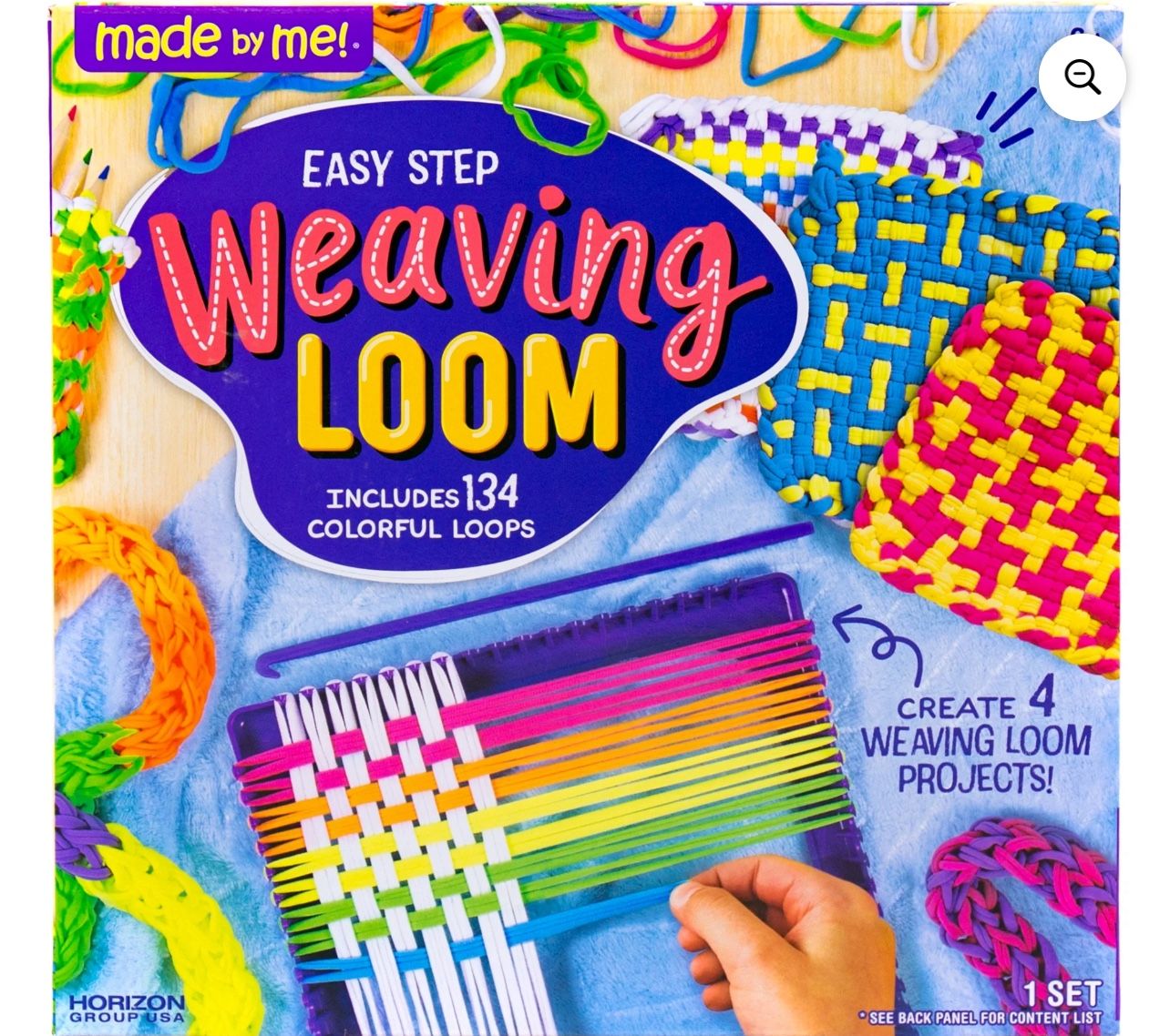 Made by Me! Easy Step Weaving Loom