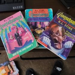 Vintage Goosebumps Books 