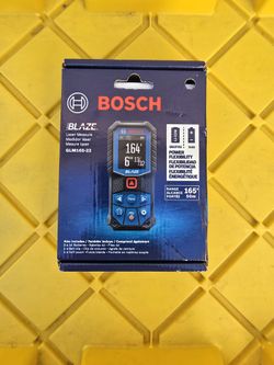 Bosch
BLAZE 165 ft. Dual Power Battery Laser Distance Tape Measuring Tool w/ Color Screen & Measurement Rounding