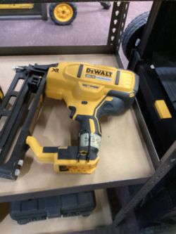 Dewalt 20v XR Brushless 16ga Straight Finish Nailer (Tool-Only) $350
