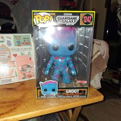 Pop! Marvel's Studios Guardians Of The Galaxy Jumbo 10" Groot 1242 