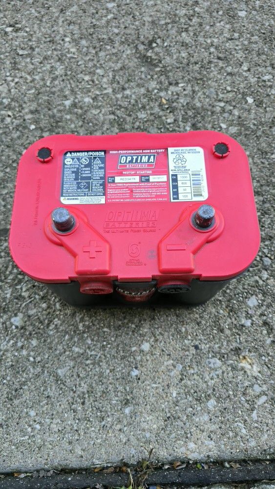 Optima Battery Red Top