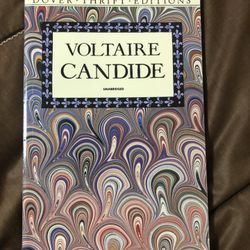 Candide by Voltaire (paperback)