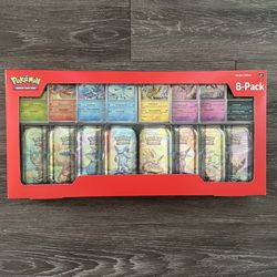 Pokemon Prismatic Evolutions 8-Pack Mini Tins