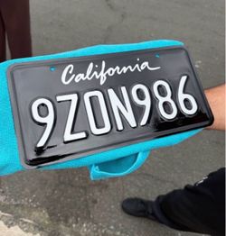 License plate wrap