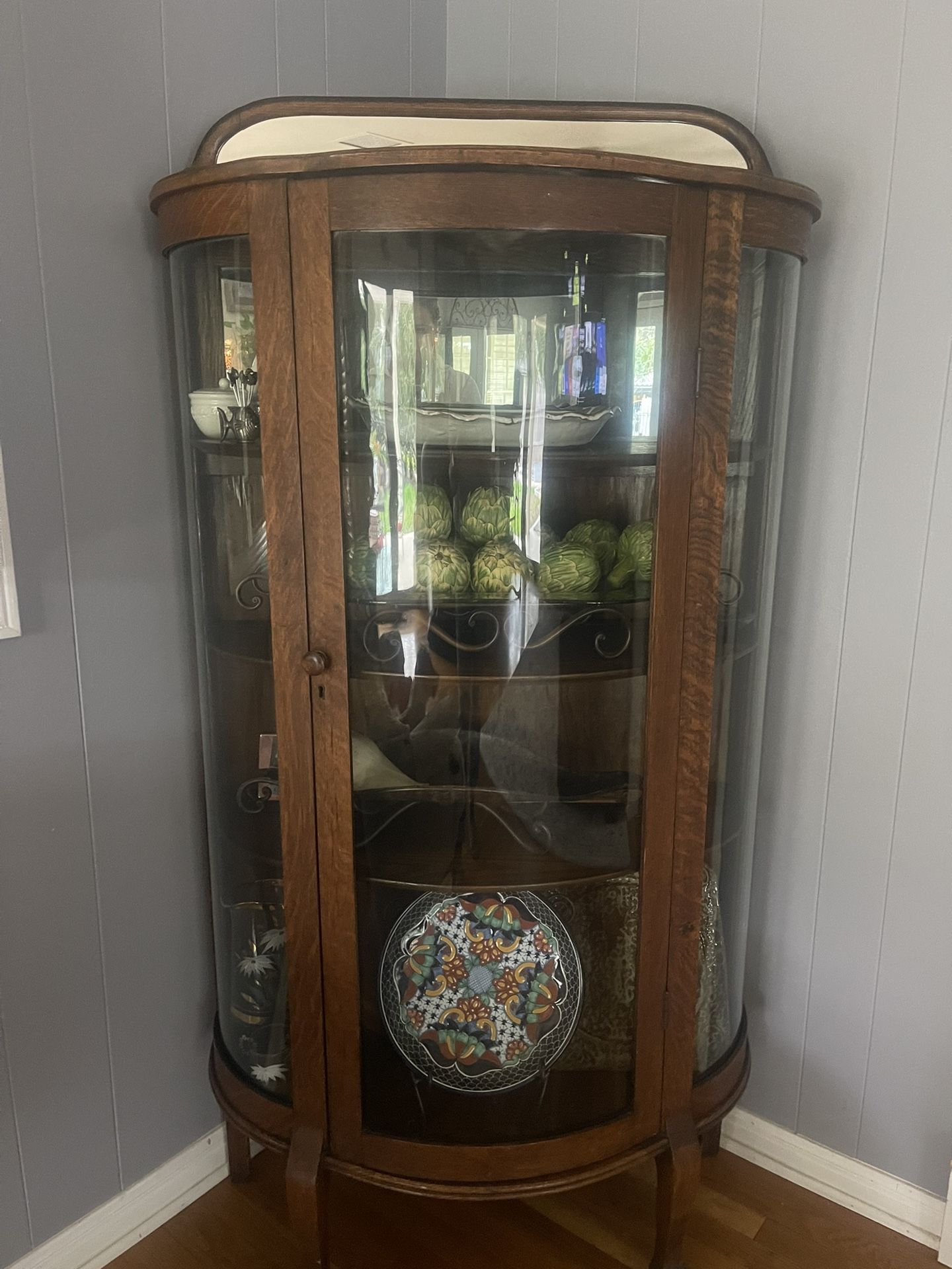 Vintage Curio Cabinet