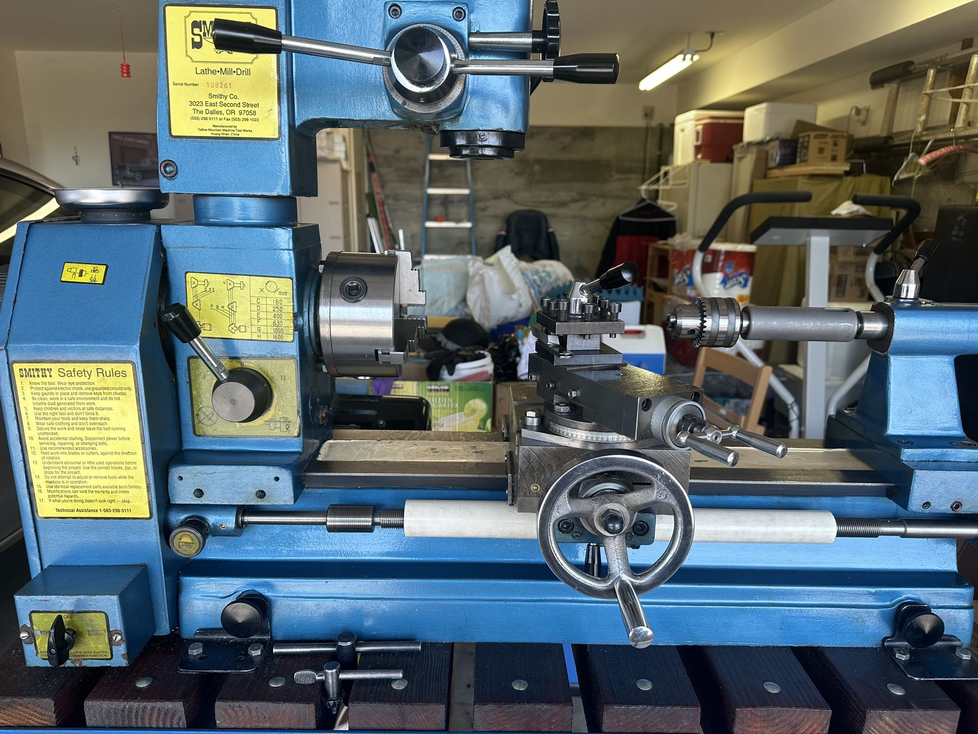 Smithy AT 300 Lathe/Mill/Drill for Sale in Cambria, CA OfferUp