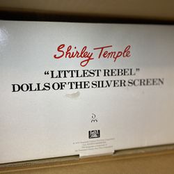 Shirley Temple Porcelain “Littlest Rebel” Doll
