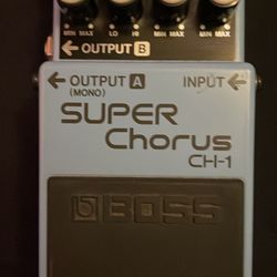 BOSS CH-1 Super chorus Effects Pedal