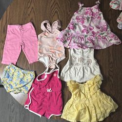 Baby Girl Clothing $5 Each 3-6 M