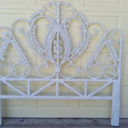 VINTAGE QUEEN BED HEADBOARD