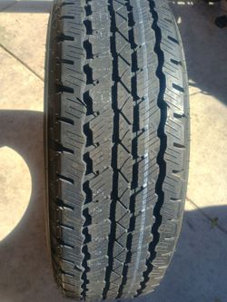 255/70/18 BRIDGESTONE DUELER A/T 100% TREAD 1 NEW TIRE