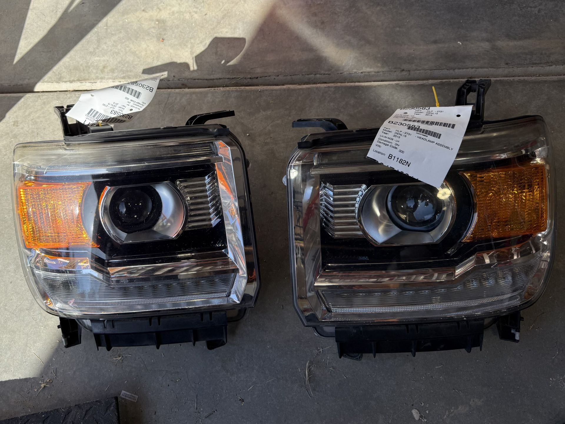 2015 GMC LED Headlights 