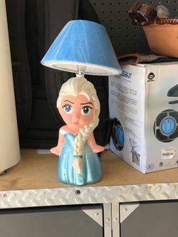 Kids Princess Elsa Lamp
