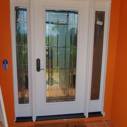 🇺🇸  Beautiful Impact Door Glass!