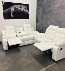 Sofá y loveseat