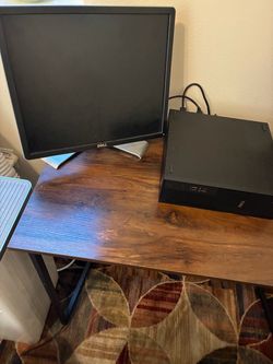 Folding computer desk