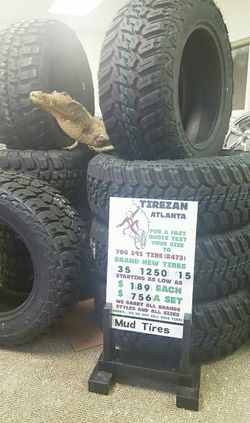 35 1250 15 MT BRAND NEW TIRE TIRES $189 EACH $756 SET