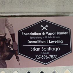 Vapor Barrier And Insulation Underneath Mobile Homes 