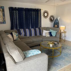 Large 5 Piece sectional Sofa