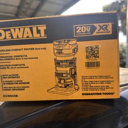 DEWALT XR 1/4-in Variable Speed Brushless Fixed Cordless Router