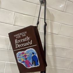 Vintage Beetlejuice Handbook for the Recently Deceased Crossbody Purse