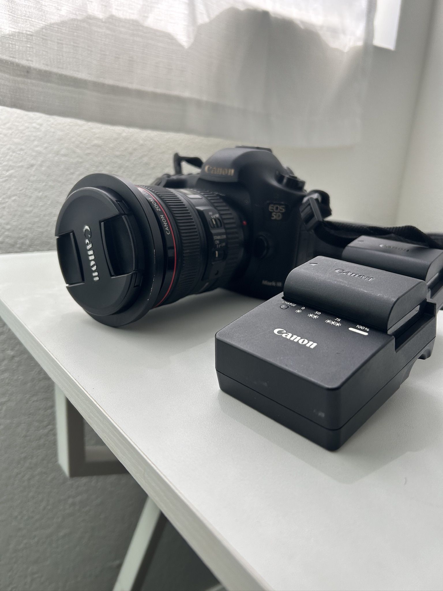 Canon 5D Mk III + 24mm-105mm L Series
