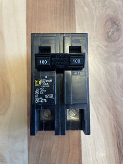 Square D Homeline 100Amp 2-pole Circuit Breaker HOM2100