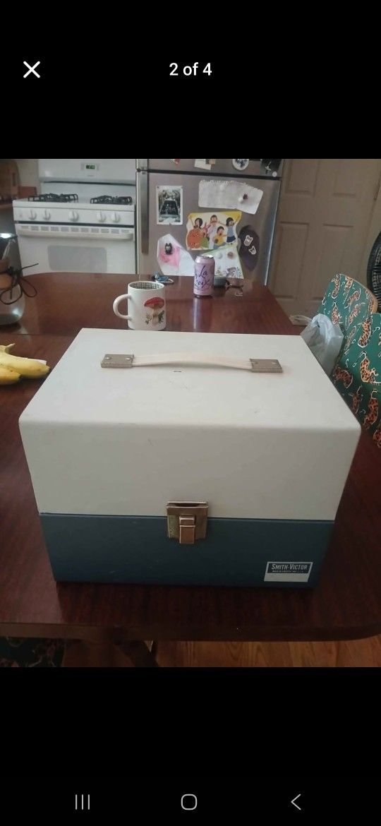 Vintage Record Case 45rpm Vinyl