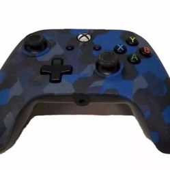 Power A 1508488-01 Blue Camo Wired Xbox One Controller (NO CABLE) tested