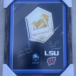 Signed 24 Reliaquest Bowl picture