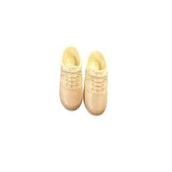 Vtg Skipper White Sneakers Soft Squishy Mattel Barbie Doll Size