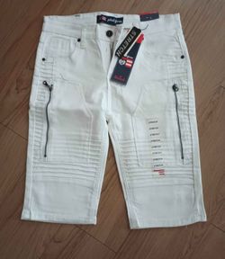 White Shorts Size 18 In Boys