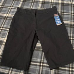 Nautica Girls Uniform Navy Shorts - Size 16 Regular - NEW WITH TAG