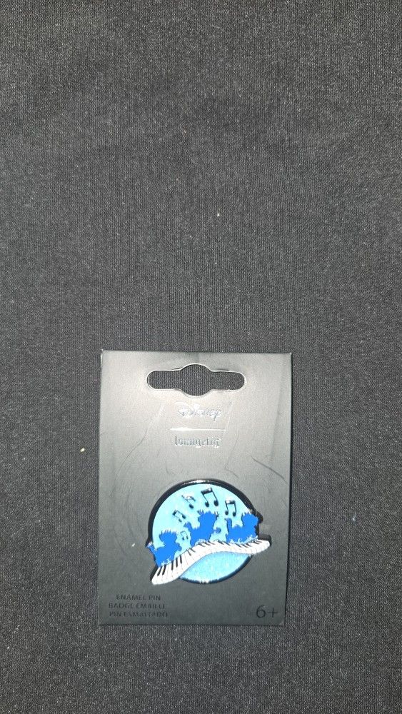Loungefly Disney The Aristocats Kitten Silhouettes Piano Enamel Pin