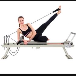Pilates Reformer, Foldable Aluminum