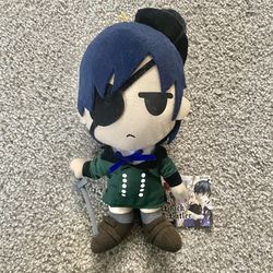 Black Butler Ciel Phantomhive Plush Great Eastern NWT