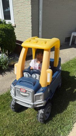 Little Tikes Cozy Truck Ride on, Blue, for Ages 1 to 5 Years check more pictures