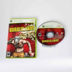 Borderlands Microsoft Xbox (contact info removed) No Manual Tested and Working