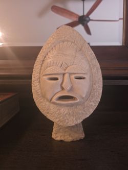 antique collectable stone mask